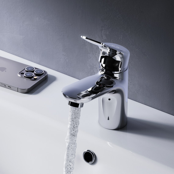 Смеситель для раковины Am.Pm Sunny F85C02100 - 3 Смеситель для раковины Am.Pm Sunny F85C02100 фото 3