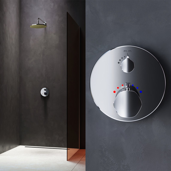 Смеситель для ванны с термостатом Am.Pm Gem F9075600 фото 4