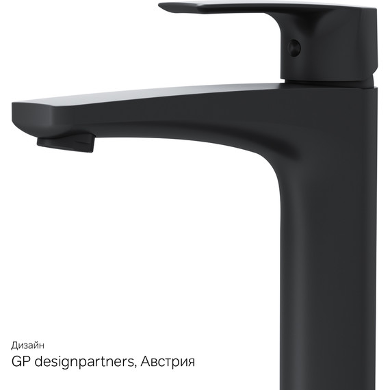 Смеситель для раковины высокий Am.Pm Gem F90A92022, черный, Цвет производителя: чёрный - 10 Смеситель для раковины высокий Am.Pm Gem F90A92022, черный, Цвет производителя: чёрный фото 10