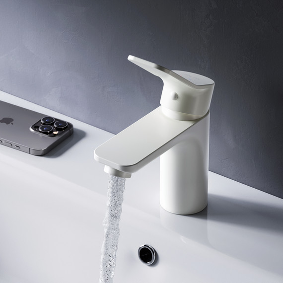 Смеситель для раковины Am.Pm X-Joy F85A02133, Цвет производителя: белый - 3 Смеситель для раковины Am.Pm X-Joy F85A02133, Цвет производителя: белый фото 3