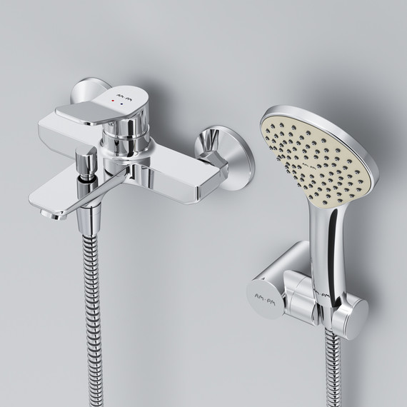 Смеситель для ванны Am.Pm X-Joy F85A10000, Цвет производителя: хром фото 4