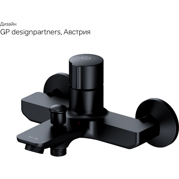 Смеситель для ванны Am.Pm X-Joy TouchReel F85A10522, чёрный фото 10