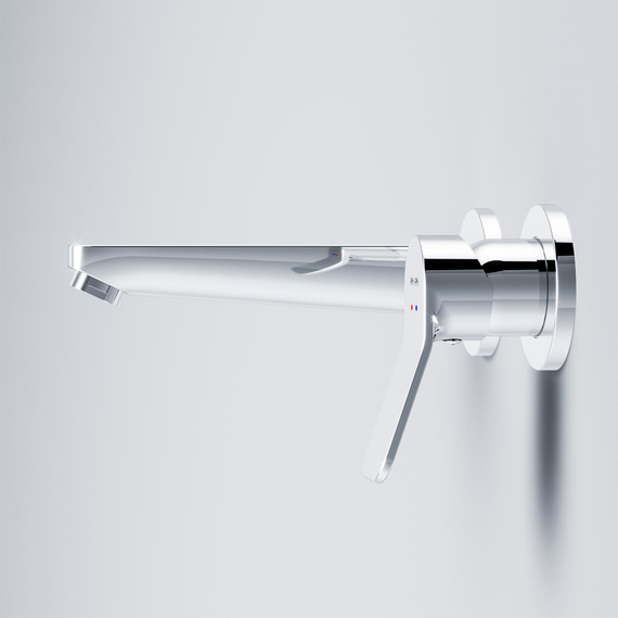 Смеситель для раковины настенный Am.Pm X-Joy F85A72600, Цвет производителя: хром - 6 Смеситель для раковины настенный Am.Pm X-Joy F85A72600, Цвет производителя: хром фото 6