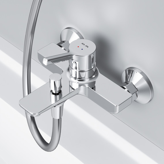 Смеситель для ванны Am.Pm X-Joy S F85B10000 фото 4