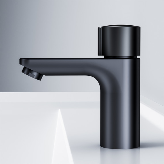 Смеситель для раковины Am.Pm X-Joy TouchReel F85A02522, чёрный - 6 Смеситель для раковины Am.Pm X-Joy TouchReel F85A02522, чёрный фото 6