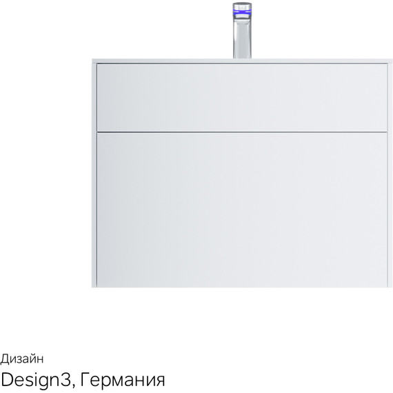 Тумба подвесная с раковиной Am.Pm Inspire 2.0 80 см M50AFHX0803WM, белый матовый фото 11
