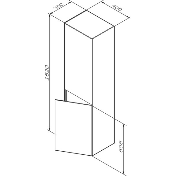 Пенал подвесной Am.Pm Inspire V2.0 40 см M50ACHX0406WM, белый матовый - 8 Пенал подвесной Am.Pm Inspire V2.0 40 см M50ACHX0406WM, белый матовый фото 8