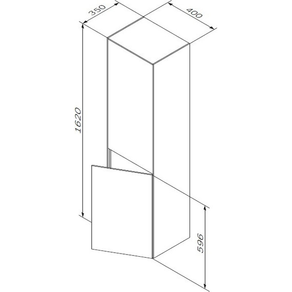 Пенал подвесной Am.Pm Inspire V2.0 40 см M50ACHX0406GM, графит матовый - 8 Пенал подвесной Am.Pm Inspire V2.0 40 см M50ACHX0406GM, графит матовый фото 8