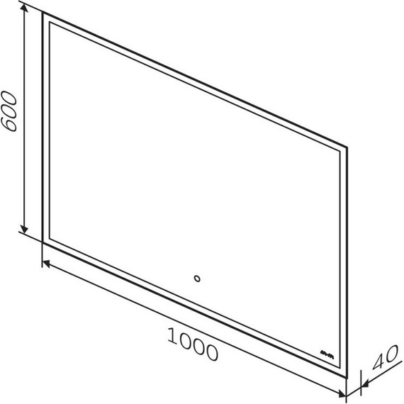 Зеркало Am.Pm Spirit V2.0 100 см M71AMOX1001SA - 6 Зеркало Am.Pm Spirit V2.0 100 см M71AMOX1001SA фото 6