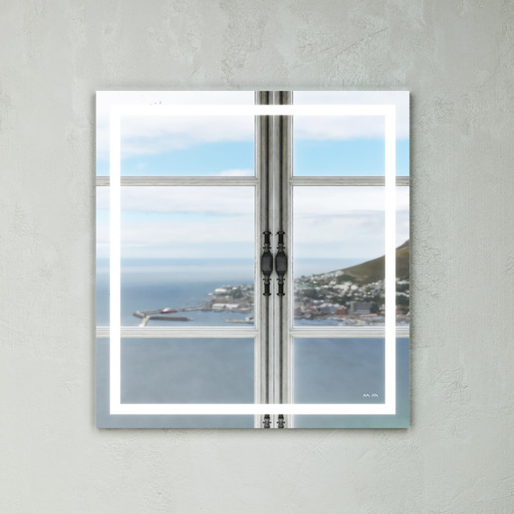 Зеркало Am.Pm Gem Led 65 см M91AMOX0651WG фото 2