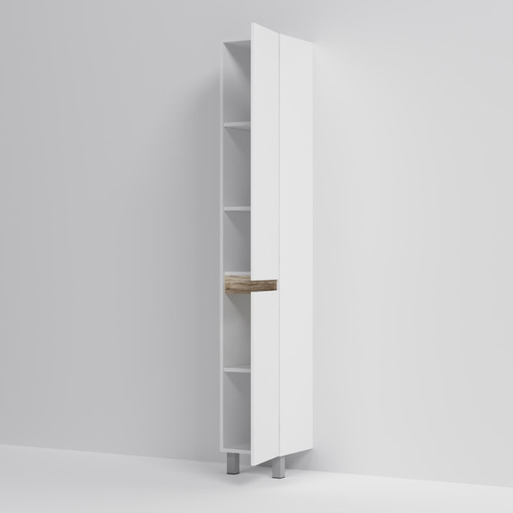 Пенал напольный Am.Pm X-Joy 30 см M85ACSR0306WG, белый глянцевый фото 6