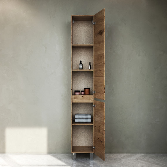 Пенал напольный Am.Pm Gem S 30 см R M91CSR0306OF, светлый дуб фото 3