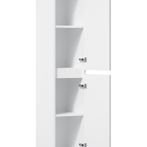 Пенал напольный Am.Pm Gem S 30 см R M91CSR0306WG, белый глянцевый - 6 Пенал напольный Am.Pm Gem S 30 см R M91CSR0306WG, белый глянцевый фото 6