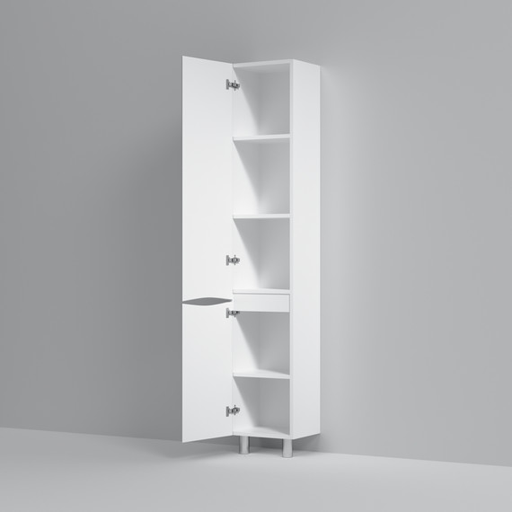 Пенал напольный Am.Pm Like 35 см L M80CSL0356WG, белый глянцевый - 6 Пенал напольный Am.Pm Like 35 см L M80CSL0356WG, белый глянцевый фото 6