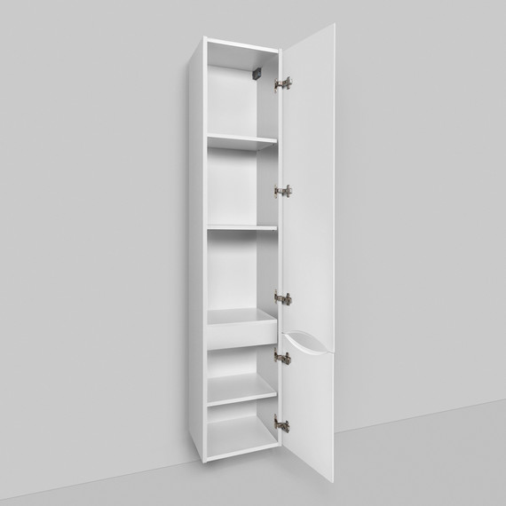 Пенал подвесной Am.Pm Like R 35 см M80CHR0356WG, белый глянцевый - 5 Пенал подвесной Am.Pm Like R 35 см M80CHR0356WG, белый глянцевый фото 5