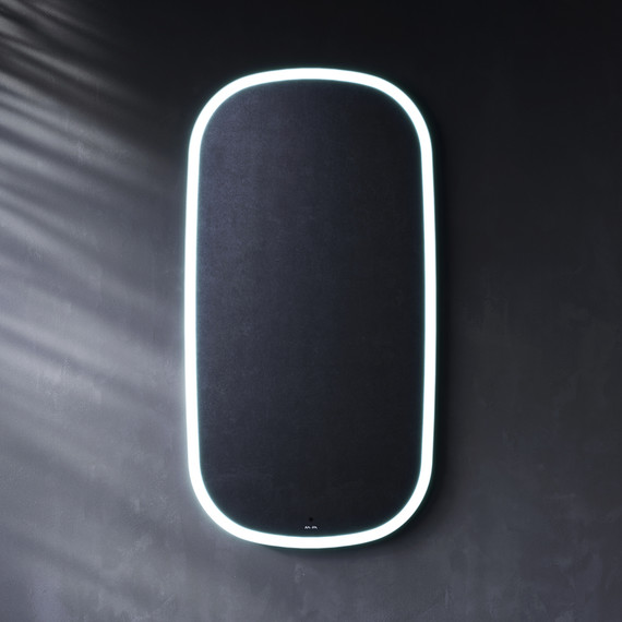 Зеркало Am.Pm 55 см M8FMOX0551WGH - 2 Зеркало Am.Pm 55 см M8FMOX0551WGH фото 2