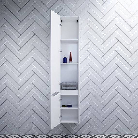 Пенал подвесной Am.Pm Like 35 см L M80CHL0356WG, белый глянцевый - 3 Пенал подвесной Am.Pm Like 35 см L M80CHL0356WG, белый глянцевый фото 3