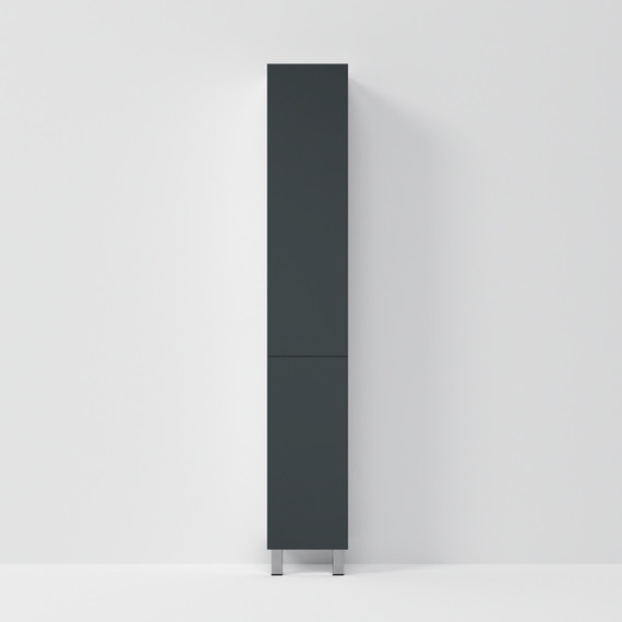 Пенал напольный Am.Pm Gem 30 см R M90CSR0306GM, графит матовый - 4 Пенал напольный Am.Pm Gem 30 см R M90CSR0306GM, графит матовый фото 4