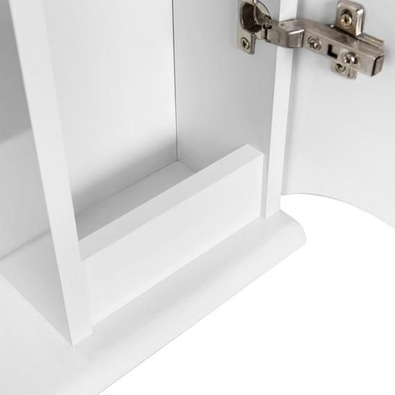 Зеркало-шкаф Am.Pm Like 80 см R M80MPR0801WG, белый глянец фото 6