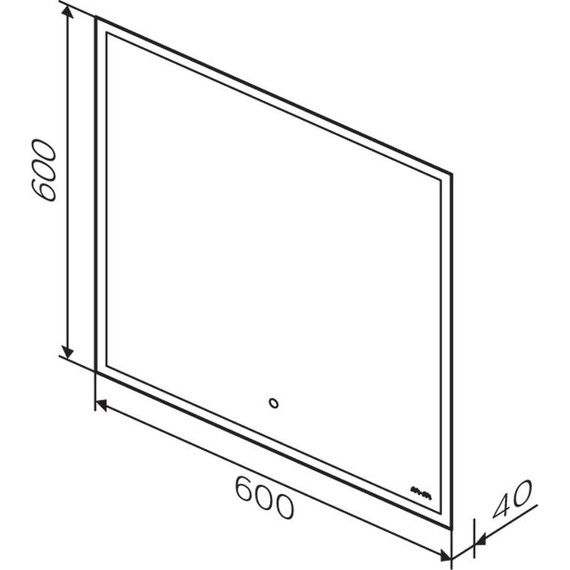 Зеркало Am.Pm Spirit V2.0  60 см M71AMOX0601SA фото 5