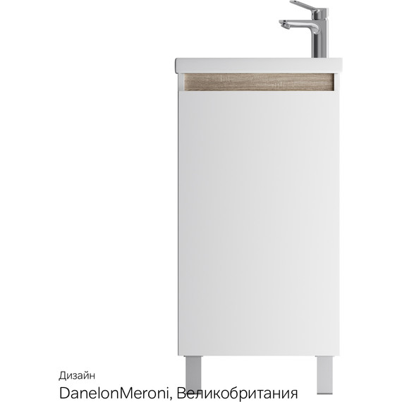 Тумба напольная с раковиной Am.Pm X-Joy 45 см M85AFSX0451WG, белый глянцевый фото 11