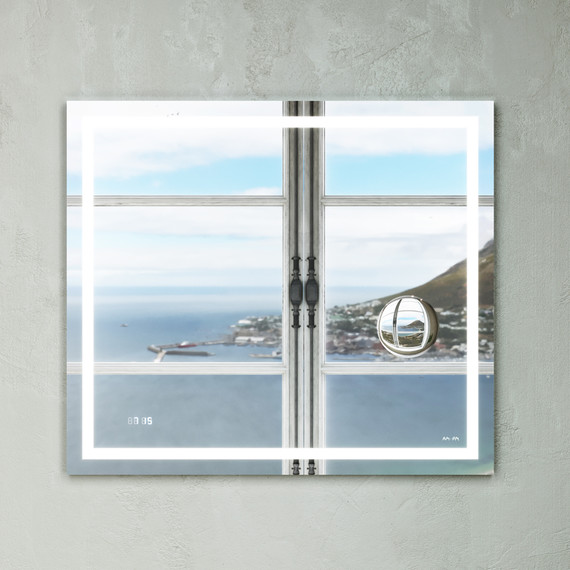 Зеркало Am.Pm Gem 80 см M91AMOX0803WG - 2 Зеркало Am.Pm Gem 80 см M91AMOX0803WG фото 2