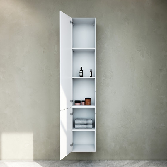 Пенал подвесной Am.Pm Gem 30 см L M90CHL0306WG, белый глянцевый - 3 Пенал подвесной Am.Pm Gem 30 см L M90CHL0306WG, белый глянцевый фото 3