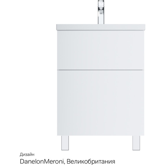 Тумба напольная с раковиной Am.Pm Gem 60 см M90FSX06022WG32, белый глянцевый, Цвет фасада: белый - 11 Тумба напольная с раковиной Am.Pm Gem 60 см M90FSX06022WG32, белый глянцевый, Цвет фасада: белый фото 11