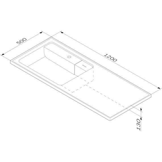 Раковина над стиральной машиной Am.Pm X-Joy 120 см M85AWPL1201WG - 8 Раковина над стиральной машиной Am.Pm X-Joy 120 см M85AWPL1201WG фото 8