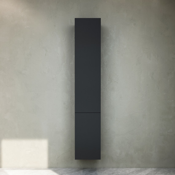 Пенал подвесной Am.Pm Gem 30 см R M90CHR0306BM, черный матовый - 2 Пенал подвесной Am.Pm Gem 30 см R M90CHR0306BM, черный матовый фото 2