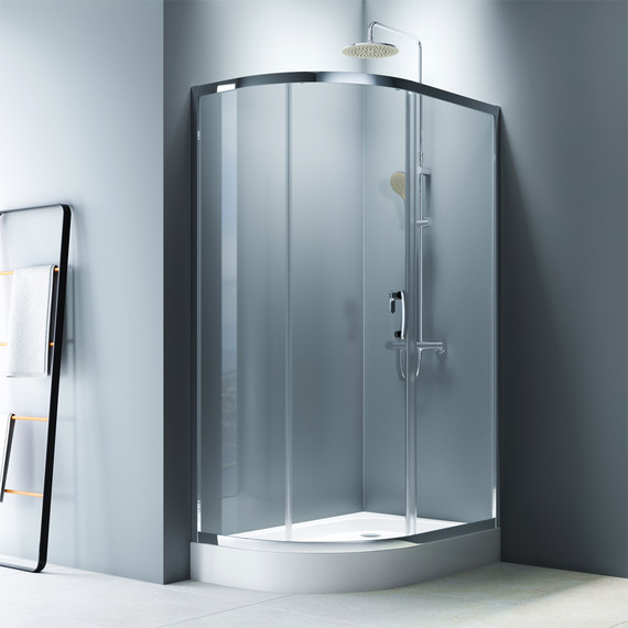 Душевое ограждение Am.Pm Like 120x80 см W83G-302U120CT, хром/прозрачное - 2 Душевое ограждение Am.Pm Like 120x80 см W83G-302U120CT, хром/прозрачное фото 2