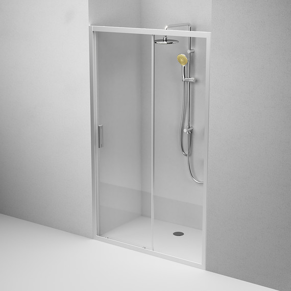 Дверь душевая Am.Pm Gem Solo 120х195 см W90G-120-1-195MT, хром/прозрачное фото 5