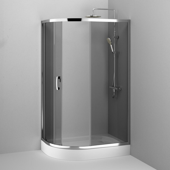 Душевое ограждение Am.Pm Like 120x80 см W83G-302U120CG, хром/тонированное - 5 Душевое ограждение Am.Pm Like 120x80 см W83G-302U120CG, хром/тонированное фото 5