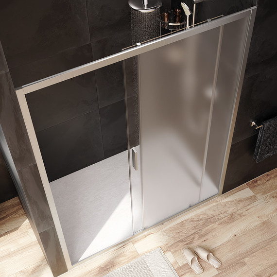 Дверь душевая Am.Pm Gem Solo 150х195 см W90G-150-1-195MM, хром/матовое фото 3