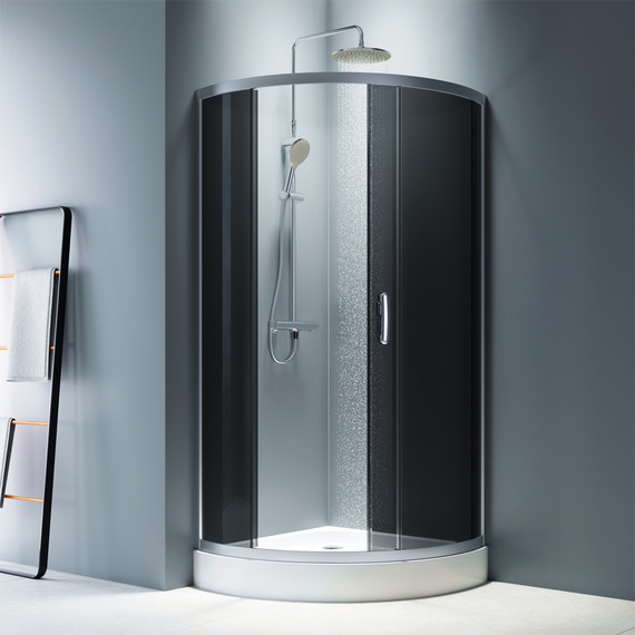 Душевое ограждение Am.Pm Like 90x90 см W83G-315-090CG64, хром/тонированное - 3 Душевое ограждение Am.Pm Like 90x90 см W83G-315-090CG64, хром/тонированное фото 3