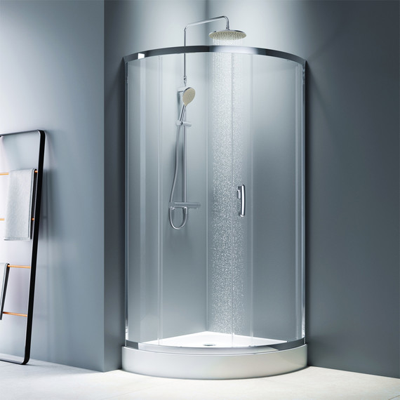 Душевое ограждение Am.Pm Like 90x90 см W83G-315-090CG, хром/тонированное - 3 Душевое ограждение Am.Pm Like 90x90 см W83G-315-090CG, хром/тонированное фото 3