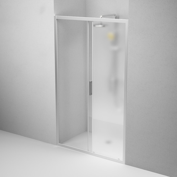 Дверь душевая Am.Pm Gem Solo 120х195 см W90G-120-1-195MM, хром/матовое - 6 Дверь душевая Am.Pm Gem Solo 120х195 см W90G-120-1-195MM, хром/матовое фото 6