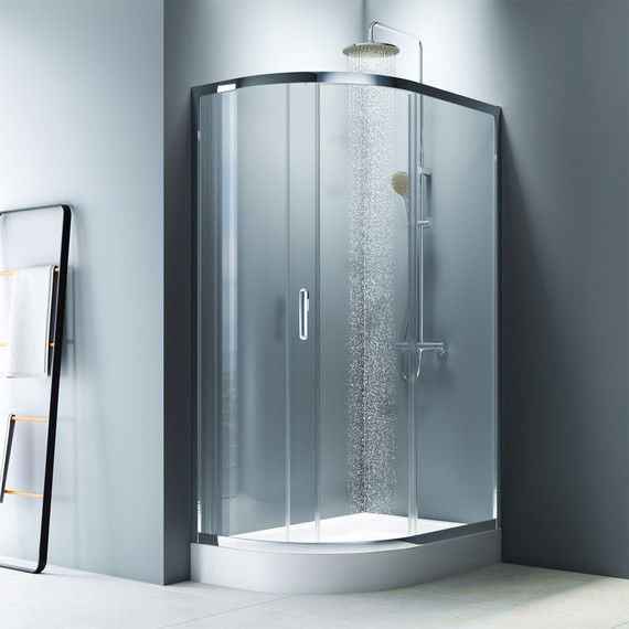 Душевое ограждение Am.Pm Like 120x80 см W83G-302U120CT, хром/прозрачное - 3 Душевое ограждение Am.Pm Like 120x80 см W83G-302U120CT, хром/прозрачное фото 3