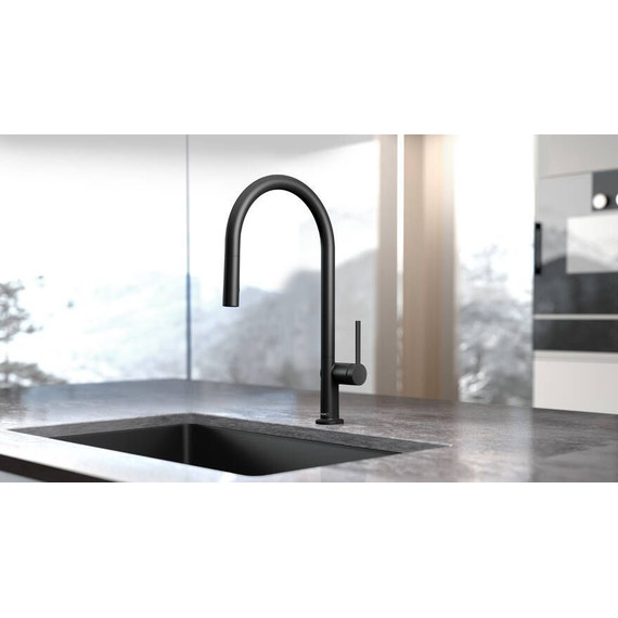 Смеситель для кухни Hansgrohe Talis M54 210 72800670, черный матовый фото 10