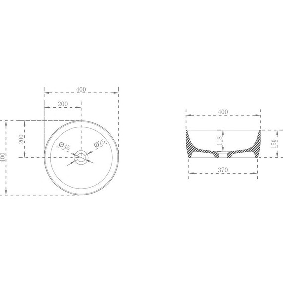 Раковина-чаша прозрачная Abber Kristall 40 см AT2804Opal, красный - 4 Раковина-чаша прозрачная Abber Kristall 40 см AT2804Opal, красный фото 4