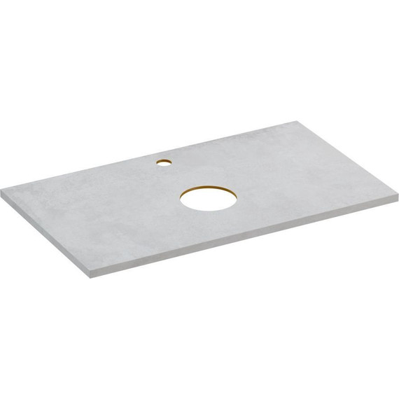 Столешница Cersanit Stone Balance 80 см A64186, серый матовый фото 