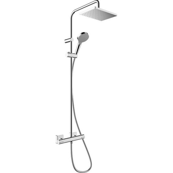 Душевая стойка с термостатом Hansgrohe Vernis Shape Showerpipe 230 1jet Green 26319000 фото 