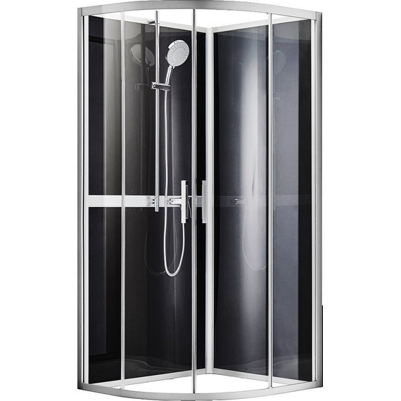 Душевое кабина Azario Denver 90x90 см AZ-N10812 900, хром/прозрачное фото 