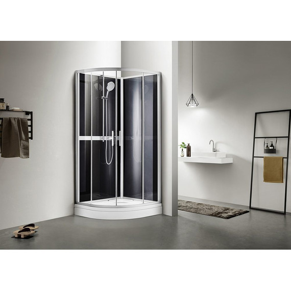 Душевое кабина Azario Denver 90x90 см AZ-N10812 900, хром/прозрачное фото 2