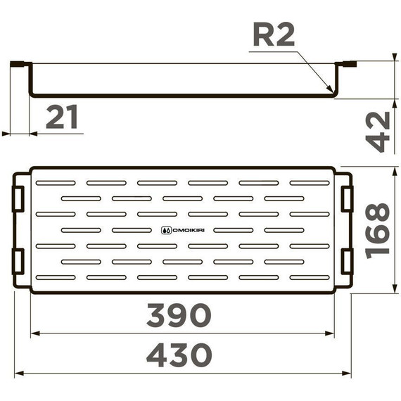 Коландер для кухонной мойки Omoikiri CO-06 IN 4999050 фото 2