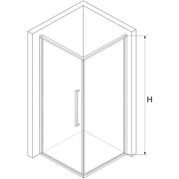 Душевое ограждение RGW SV-43-1 90x80 см 063243198-011, хром/прозрачное фото 6