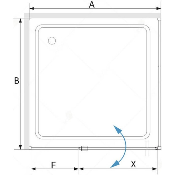 Душевое ограждение RGW SV-44-1 120x100 см 063244120-011, хром/прозрачное фото 6