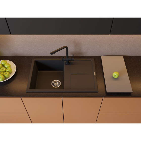 Кухонная мойка Omoikiri Sumi 79A GB 4997097, графит, Цвет производителя: графит фото 3