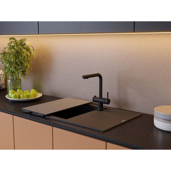 Кухонная мойка Omoikiri Sumi 79A GB 4997097, графит, Цвет производителя: графит фото 4