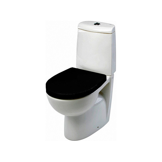 Сиденье с крышкой для унитаза Roca Victoria Nord Black Edition микролифт ZRU9302627 - 2 Сиденье с крышкой для унитаза Roca Victoria Nord Black Edition микролифт ZRU9302627 фото 2